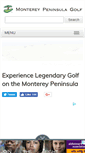 Mobile Screenshot of montereypeninsulagolf.com