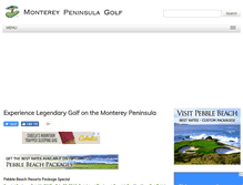 Tablet Screenshot of montereypeninsulagolf.com